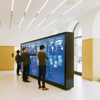 Double Sided Touch Video Wall