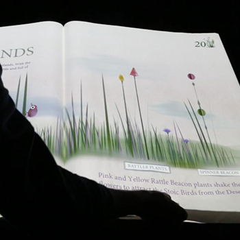 Interactive Book Projection